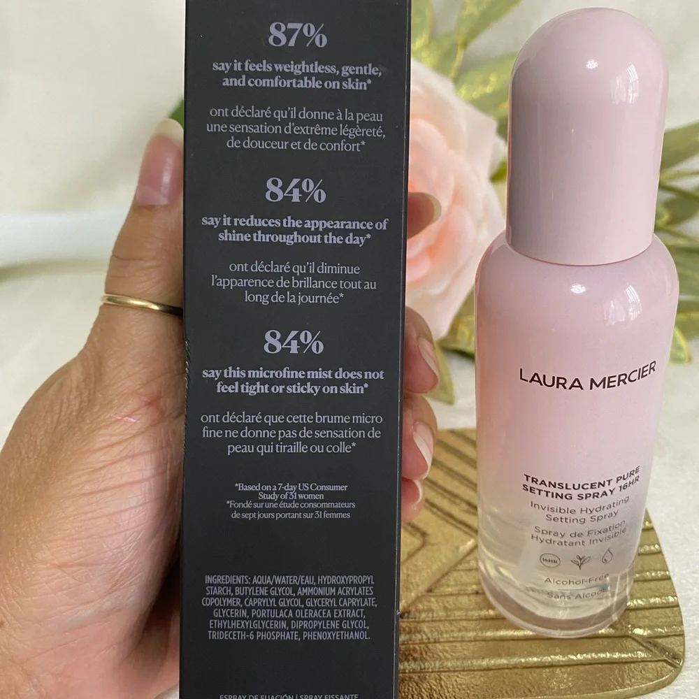 Laura Mercier Translucent Pure Setting Spray - Pink